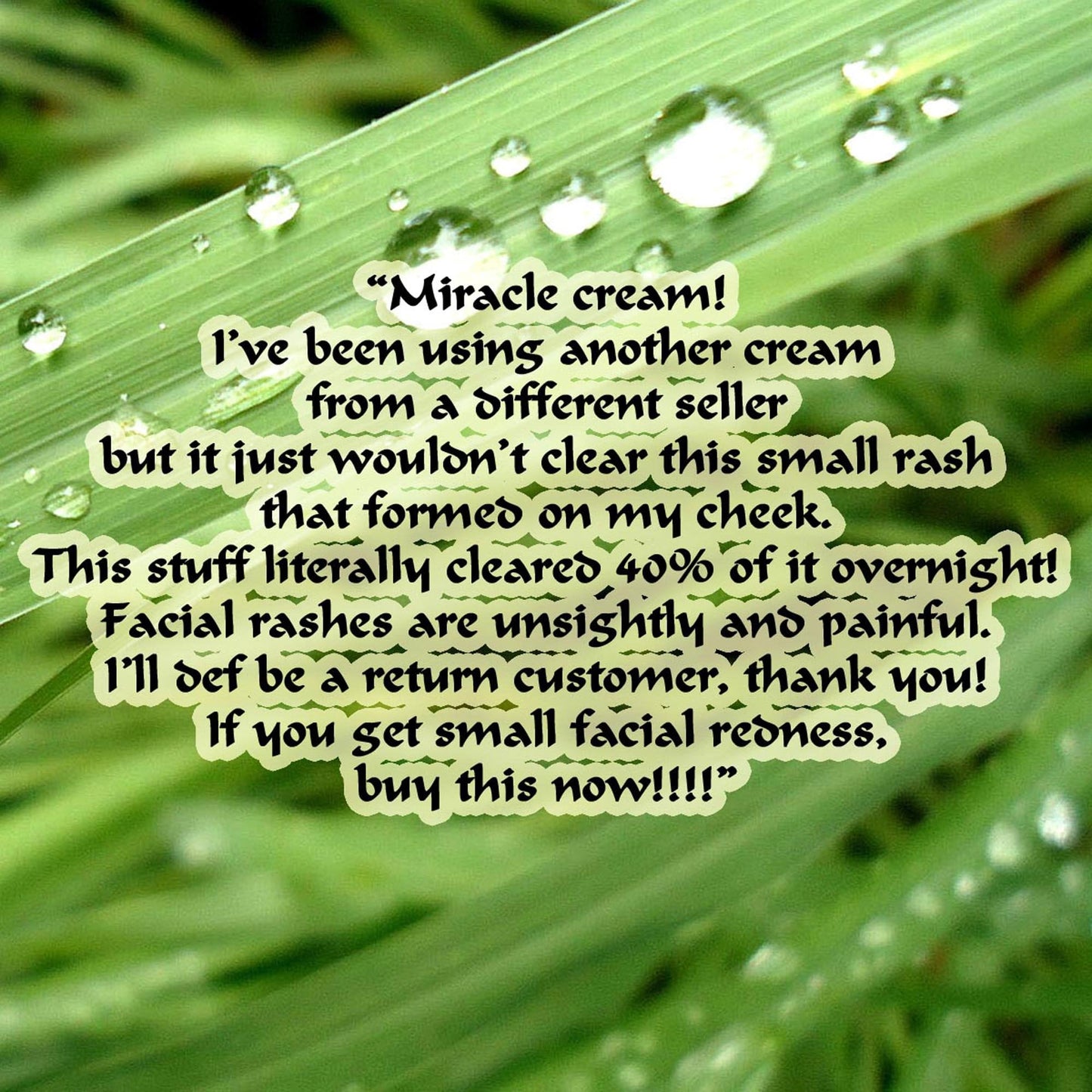 Tallow Breakout Reversing Cream 4oz Repair Reverse Inflamed Itchy PD Fast Primrose Hemp Calendula Lavender Tea Tree Turmeric Made to Order