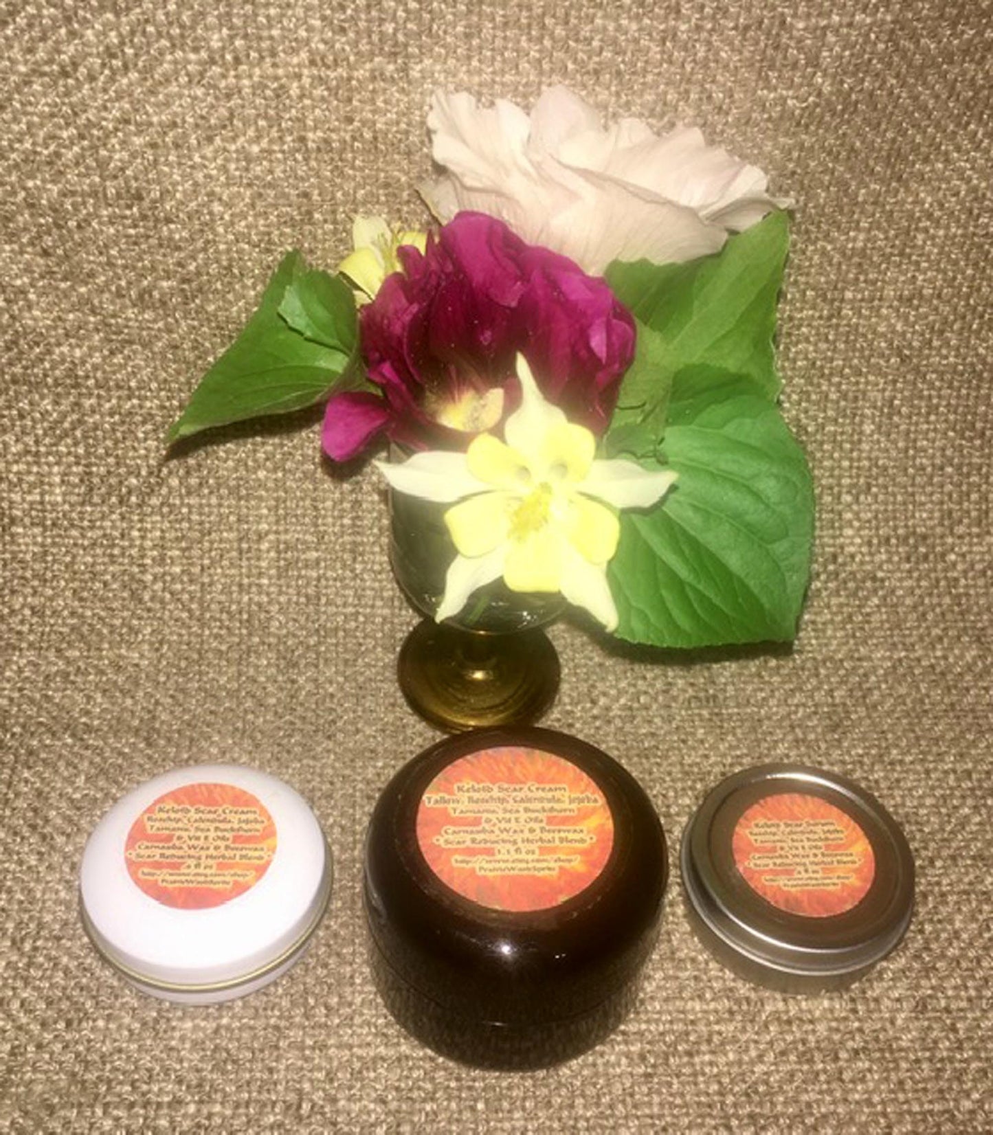 Keloid Scar Balm Salve 1.1 fl oz Reduce Reverse Refine Scars Improve Appearance Texture Discoloration C Section Made to Order