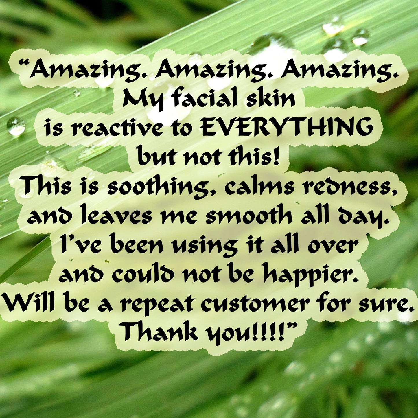 Botanical Acne Restoring Cream with Skin Loving Tallow 4.75 fl oz Sensitive Skin Soothe Smooth Acneic Acne Red Damaged Skin Made to Order