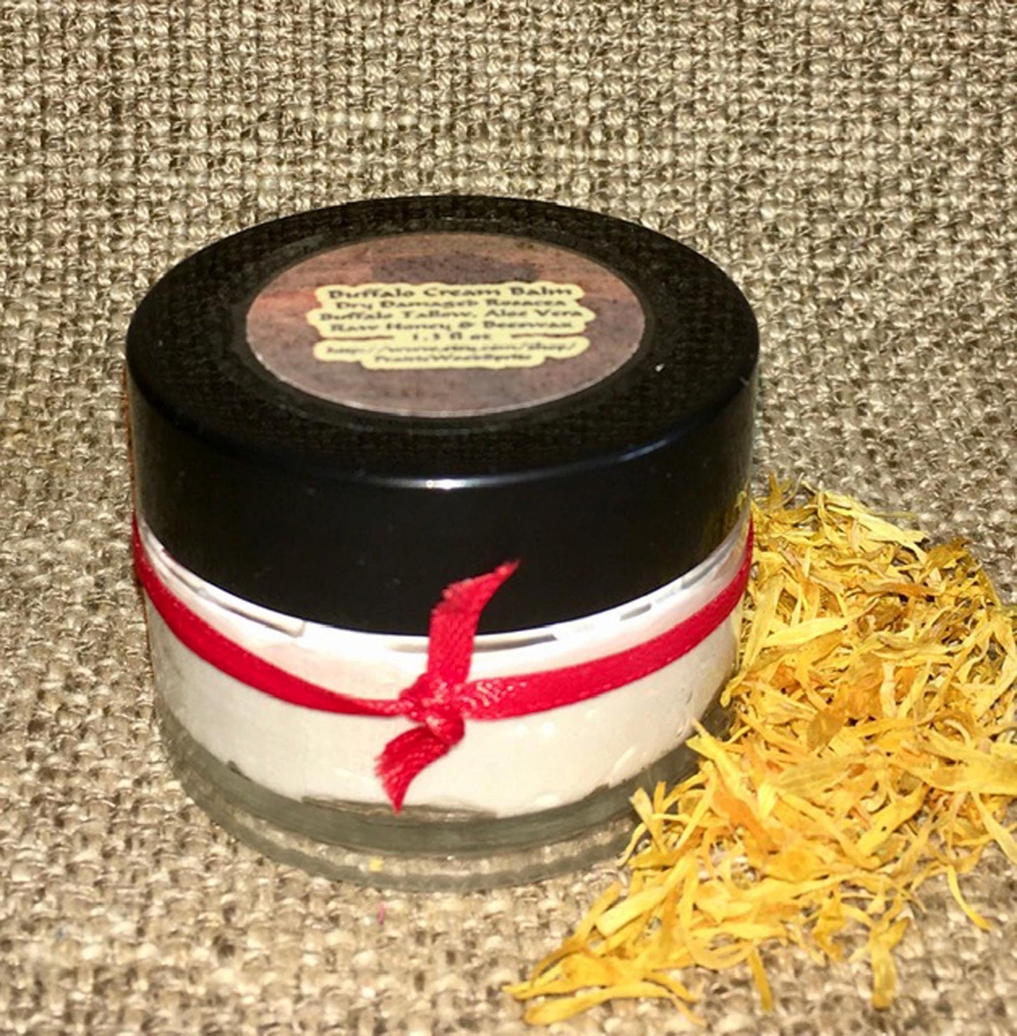 Kokum Butter Tallow Sea Buckthorn Cream 4.75 fl oz Bear's Blend II Renew Regenerate Soothe Smooth Dry Damaged Mature Skin AntiageMadetoOrder