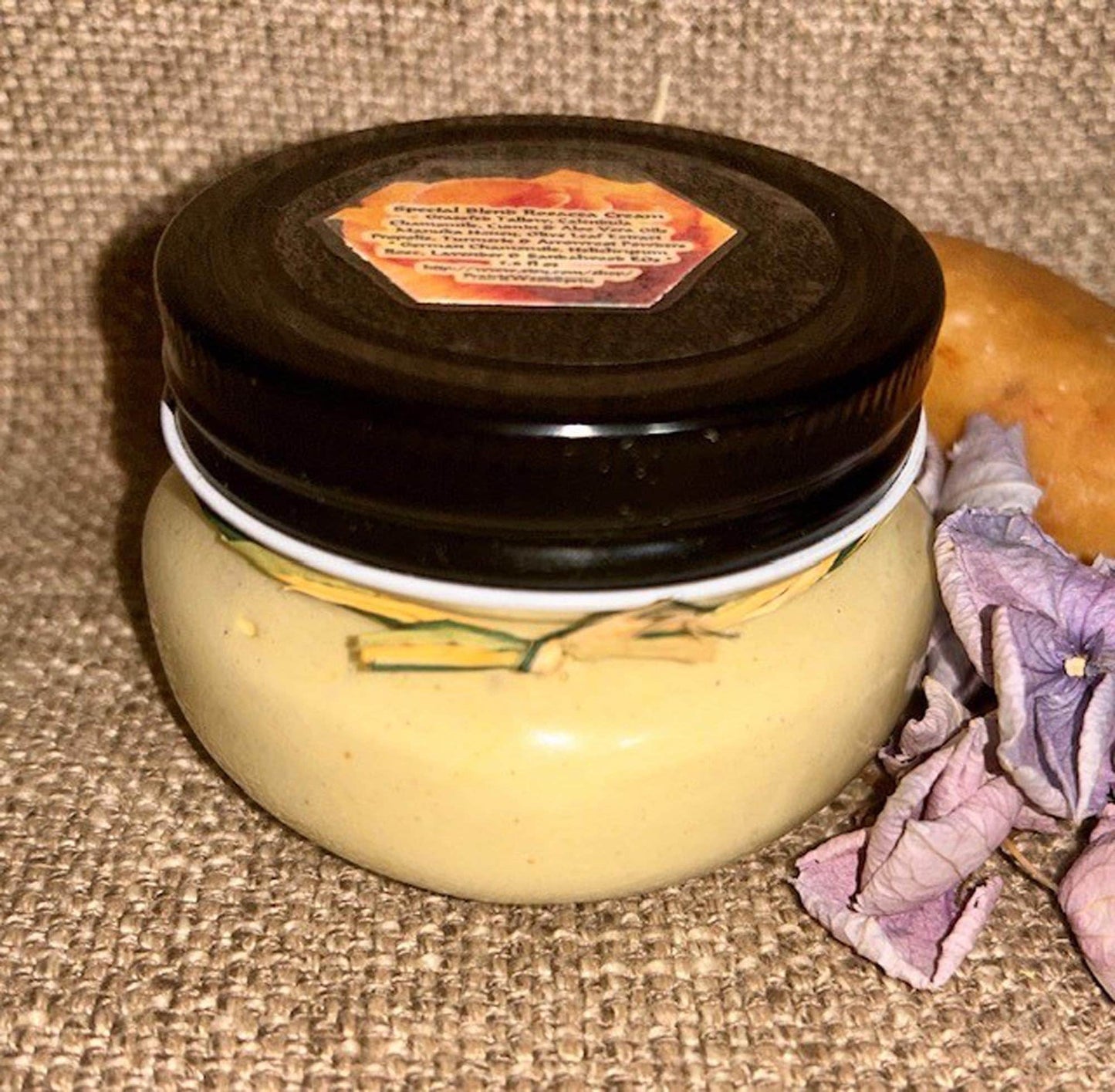 Deer Tallow Cream Uber Dry Red Rough Flaky Sensitive Skin Healing Formula Capuacu Calendula Borage 4.75 fl oz Soothe Smooth Made to Order