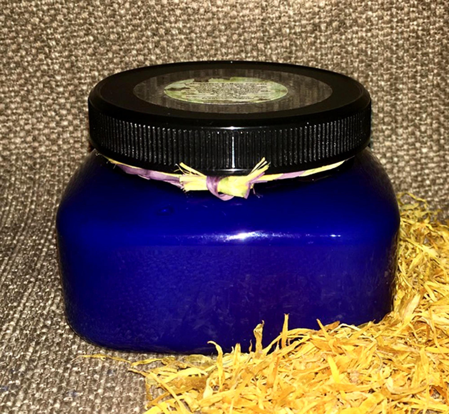 Grass-fed Tallow Lotion Blue Tansy & Chamomile 2.5 fl oz Light Non Greasy Anti-aging Sensitive Mature Skin Formula Soothe Smooth Made to Order