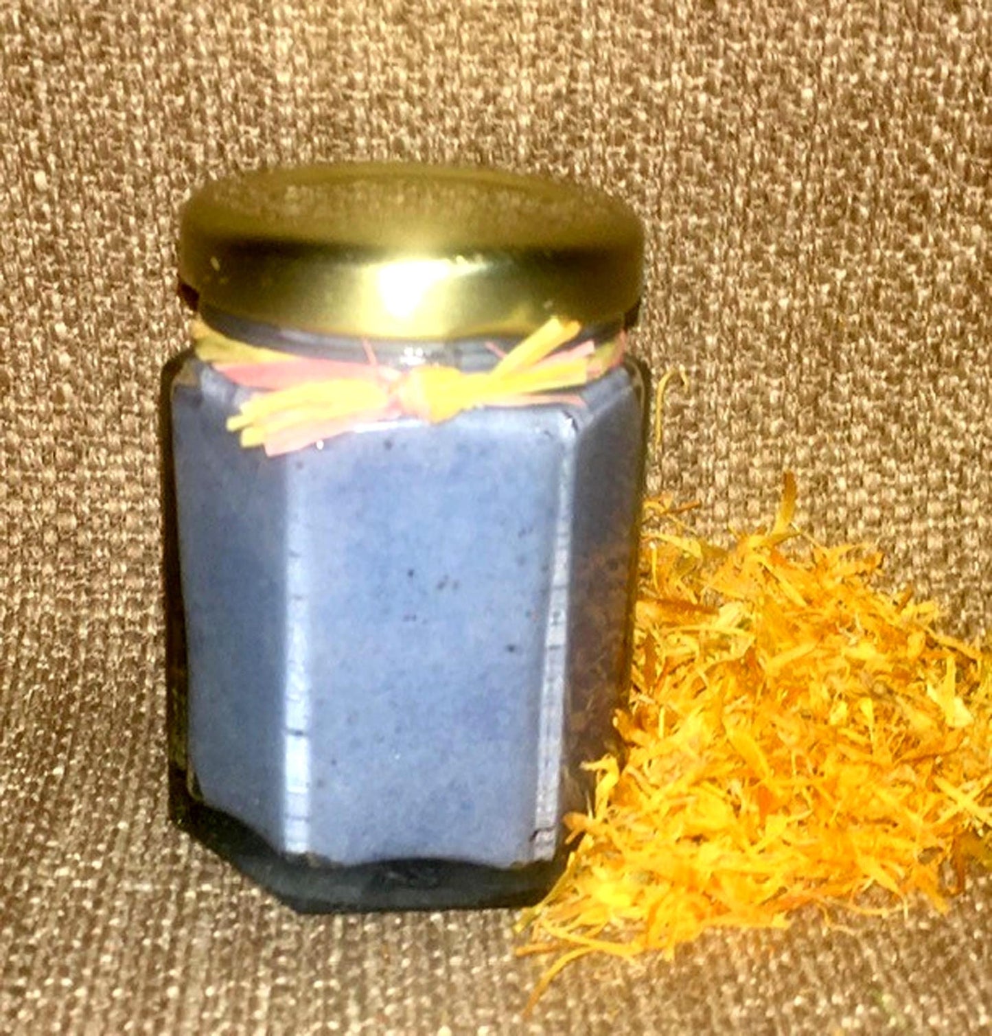 Grass-fed Tallow Lotion Blue Tansy & Chamomile 2.5 fl oz Light Non Greasy Anti-aging Sensitive Mature Skin Formula Soothe Smooth Made to Order