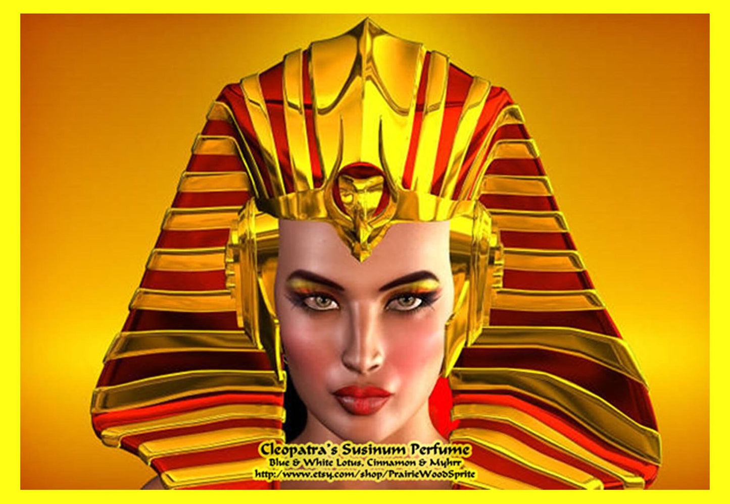 Cleopatra's Own Perfume Blend 2 Susinum 10ml Glam Roller Bottle Unisex Personal Aphrodisiac Pine Cinnamon Myrrh Sweet Seductive Spicy Woody