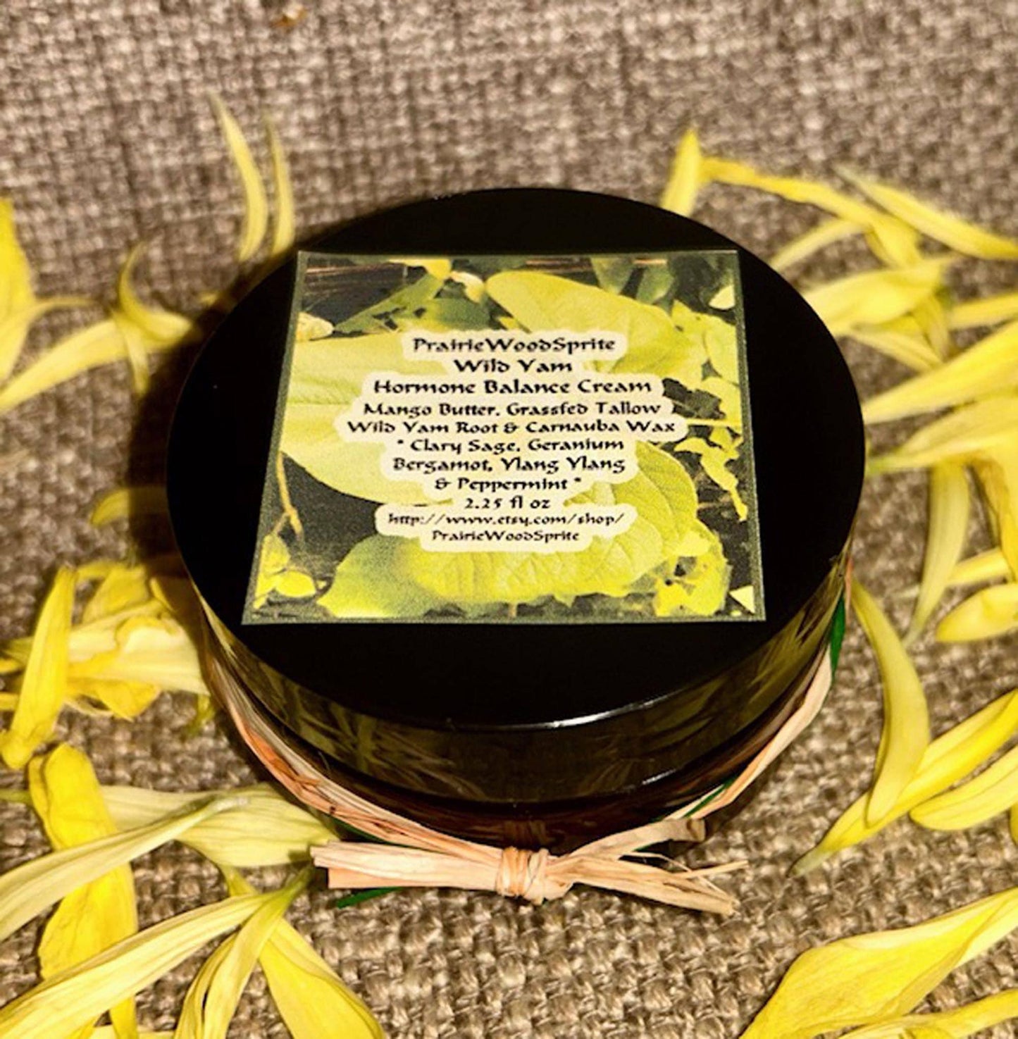 Chaste-berry Wild Yam Balm Cohosh Clover Cream GET BALANCED IV 4.75 fl oz Women/Men Hormone Balance Cream Remedy Pure Organic Made Fresh