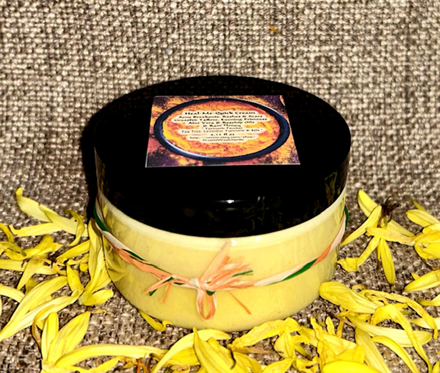 Botanical Acne Restoring Cream with Skin Loving Tallow 4.75 fl oz Sensitive Skin Soothe Smooth Acneic Acne Red Damaged Skin Made to Order
