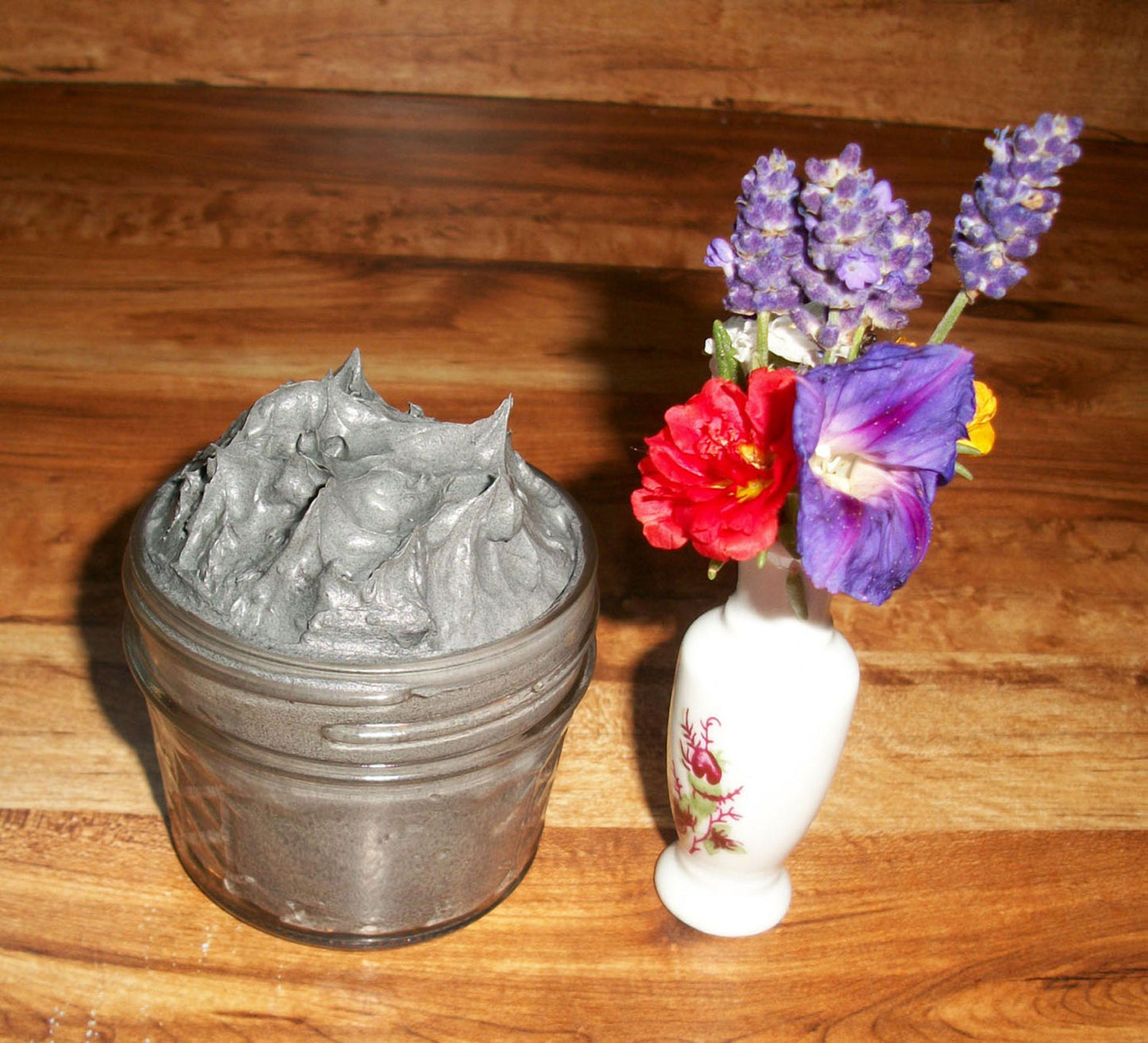 Tallow Oil Cleanser Charcoal Cream Whipped Dry or Damaged Skin Formula 2.25 fl oz Geranium Lavender Rosemary Sandalwood Roman Chamomile Made Fresh