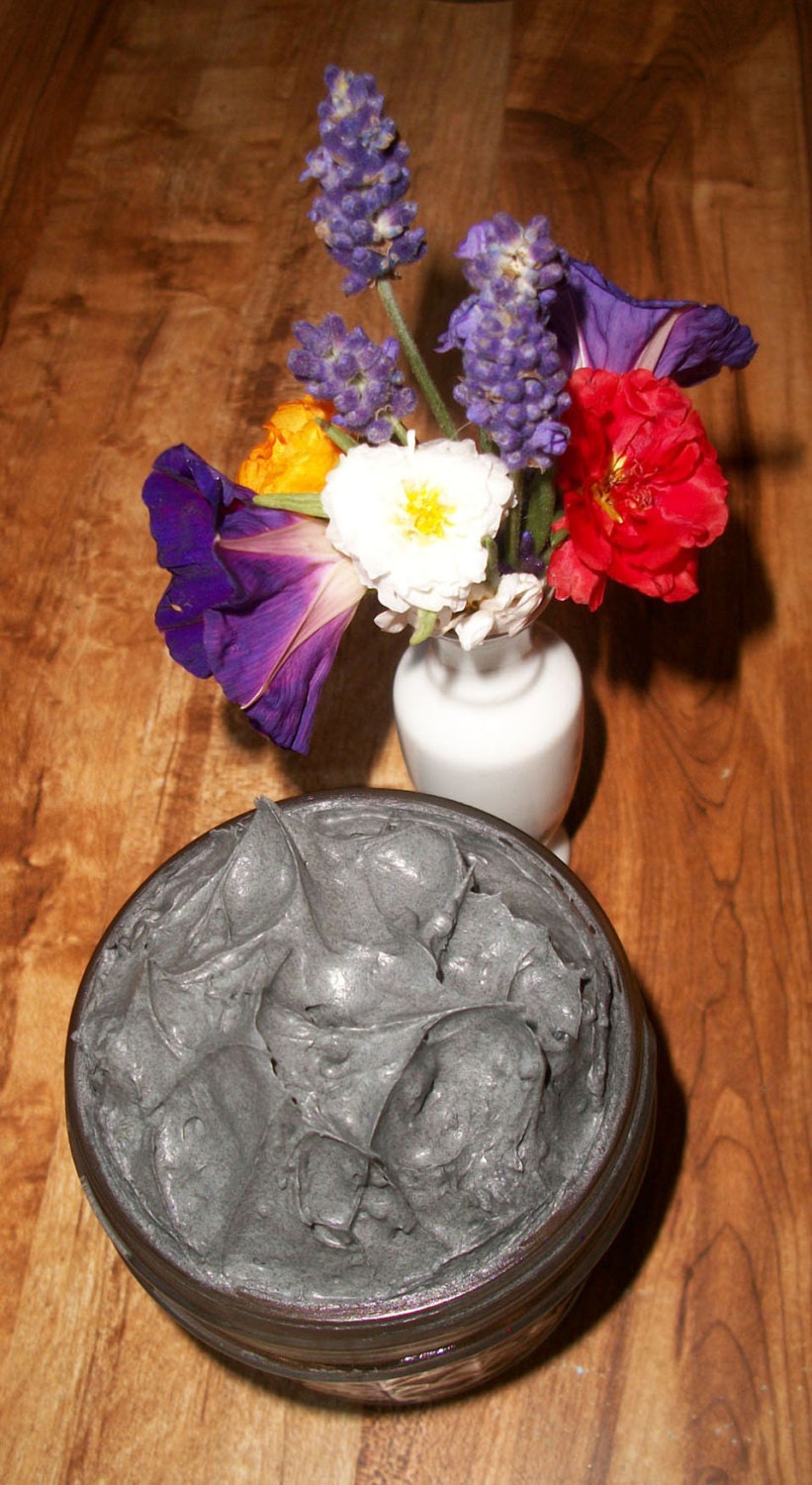 Tallow Oil Cleanser Charcoal Cream Whipped Dry or Damaged Skin Formula 2.25 fl oz Geranium Lavender Rosemary Sandalwood Roman Chamomile Made Fresh