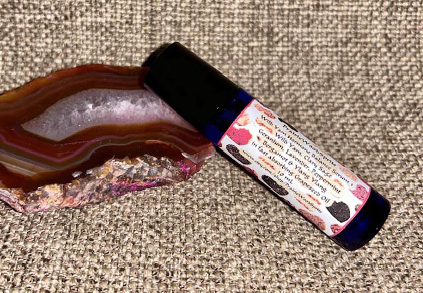 Organic Hormone Support Wild Yam Serum Roller GET BALANCED #1 Fast Absorbing Women Men Oil Balancing Support  PURE Herbal Made Fresh to Ord