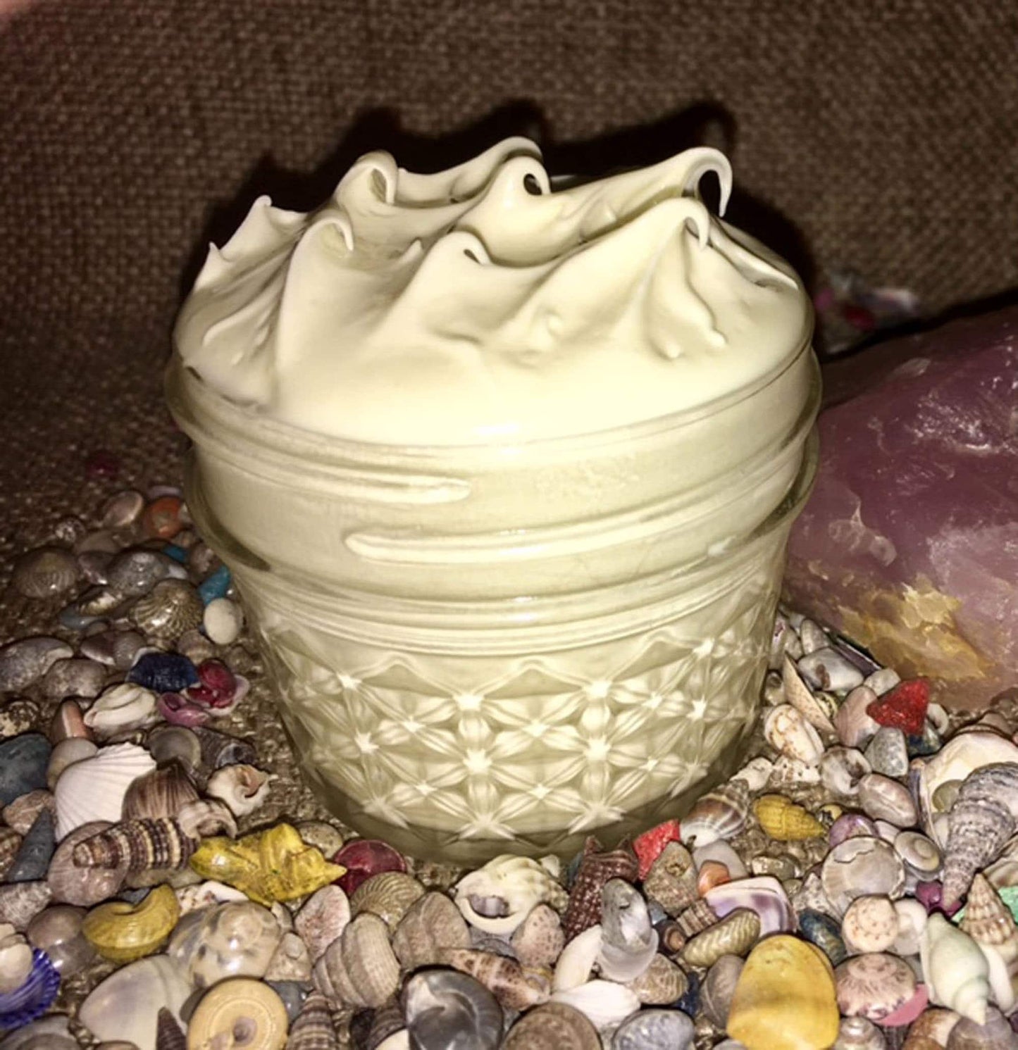 Hello Gorgeous! Face Cream 4.75 fl oz Shea Cocoa Butter Rosehip Oils Organic Skincare Soothe Smooth Heal Pregnancy Nursing Mom Baby Safe