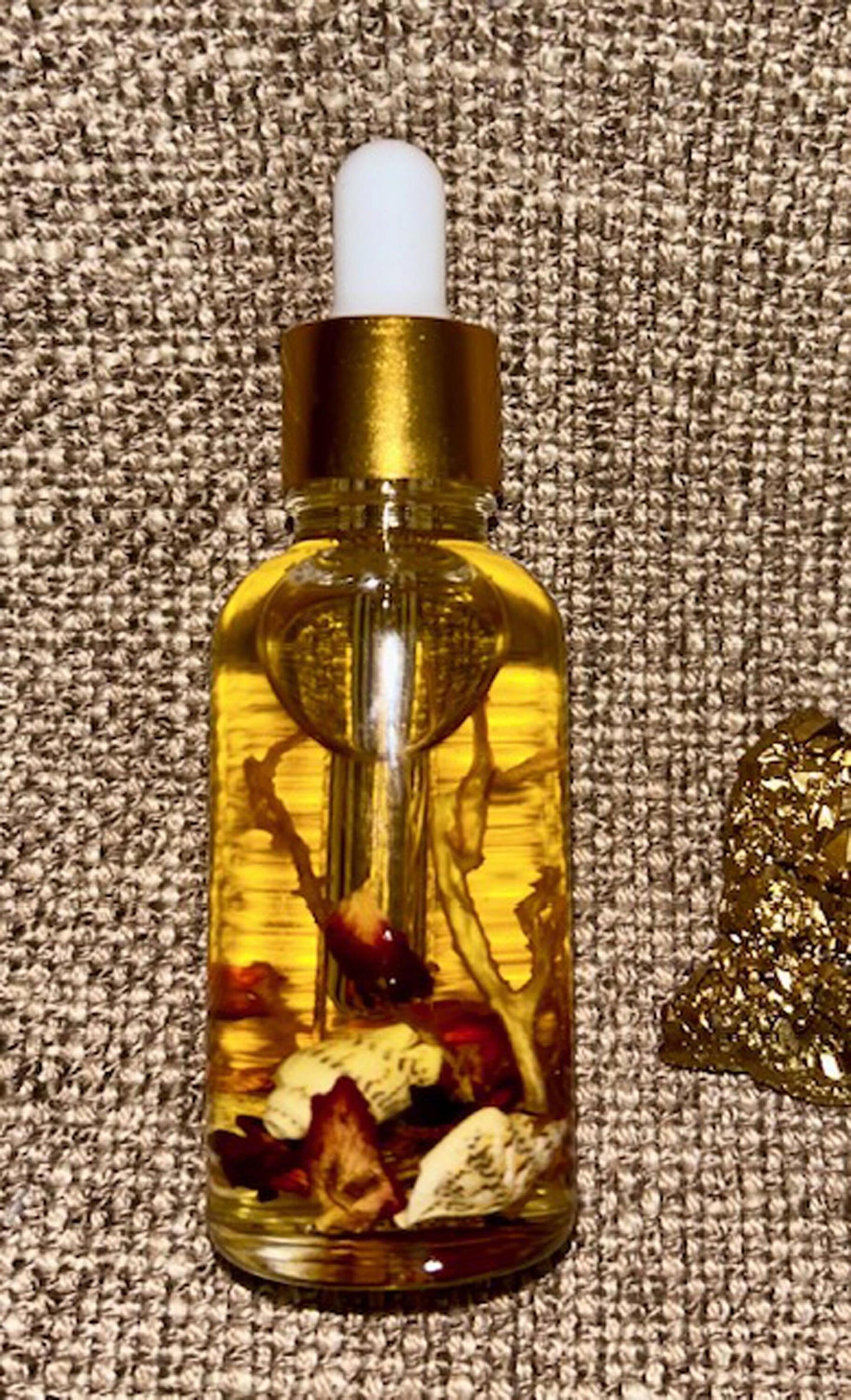 Sea Moss Facial Serum 1.3 oz Rosehip Evening Primrose Carrot Vit E Sensitive Mature Damaged Problem Dry Skin Repair Reverse Rejuvenate