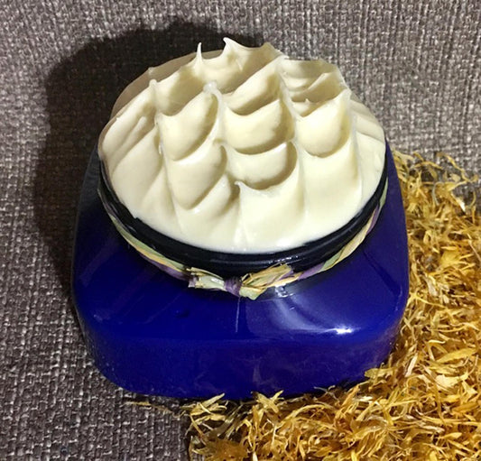 Kokum Butter Tallow Sea Buckthorn Cream 4.75 fl oz Bear's Blend II Renew Regenerate Soothe Smooth Dry Damaged Mature Skin AntiageMadetoOrder