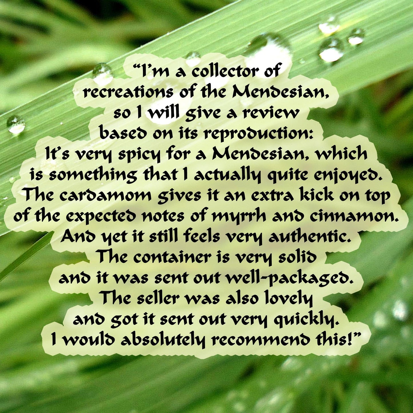 Cleopatra's Own Perfume Blend #6, .5ml Glam Roller Bottle Myrrh Cardamom Cinnamon Mendesian Rich Sweet Spicy Aphrodisiac Made to Order