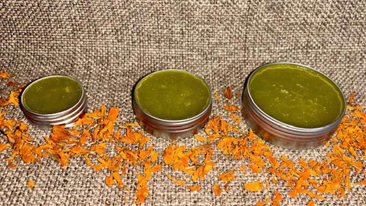 PURE Comfrey Salve - Beeswax - ORGANIC Boneknit - Boneknitter -Allantoin w Blossoms Leaves Stalks Roots - 8 Sizes Choice - PrairieWoodSprite