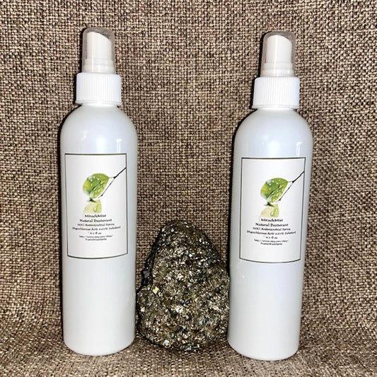 MiracleMist Clear Control Wound & Blemish Spray 9.3 fl oz Hypochlorous Acid Solution .02% Natural Organic Acneic Reverse PrairieWoodSprite