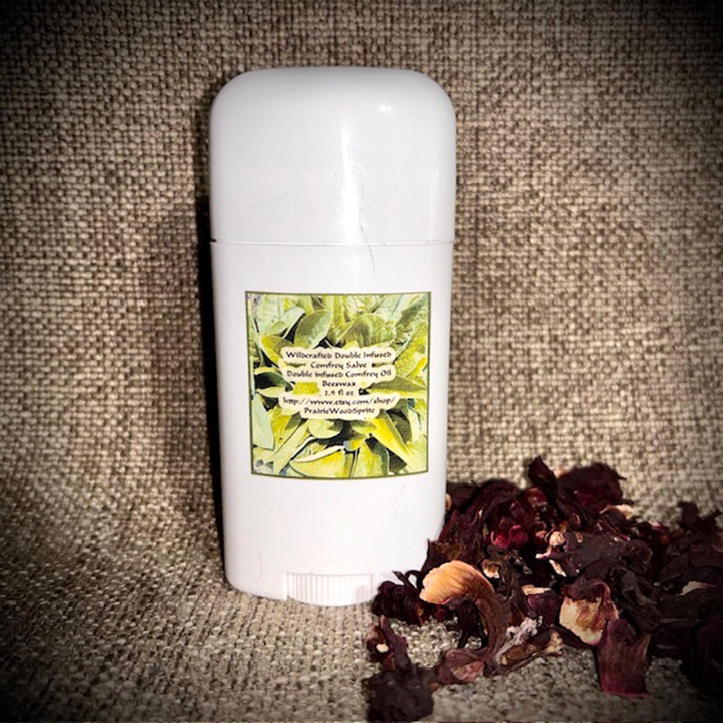 Comfrey Salve Comfort Stick - Vegan - ORGANIC Boneknit -Boneknitter - Allantoin -Entire Plant -Double Infused Knitbone