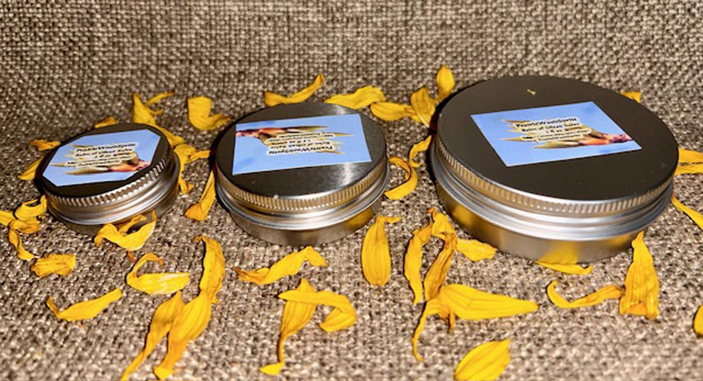 Balm of Gilead Salve Salve - VEGAN - ORGANIC Black Cottonwood, Populus trichocarpa Buds - 3 Sizes -Uber Resinous Buds from PrairieWoodSprite