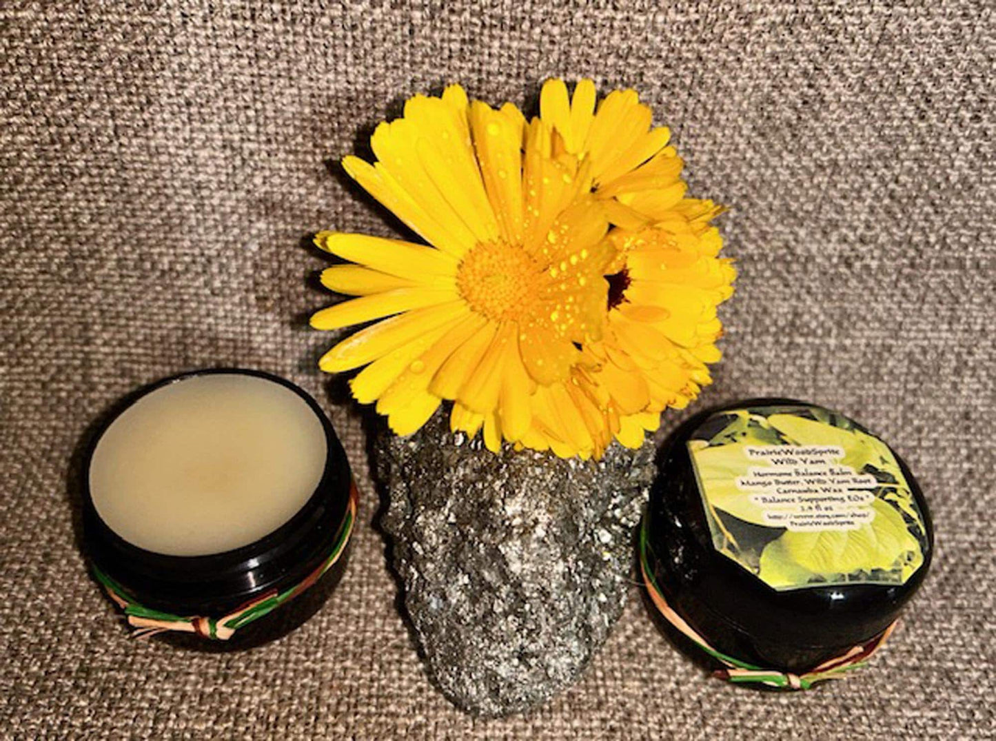 Cohosh Wild Yam Chaste-berry Clover Balm GET BALANCED IV 2.9 fl oz Stick Women Men Hormone Balance Cream Balancing RemedyOrganic MadetoOrder